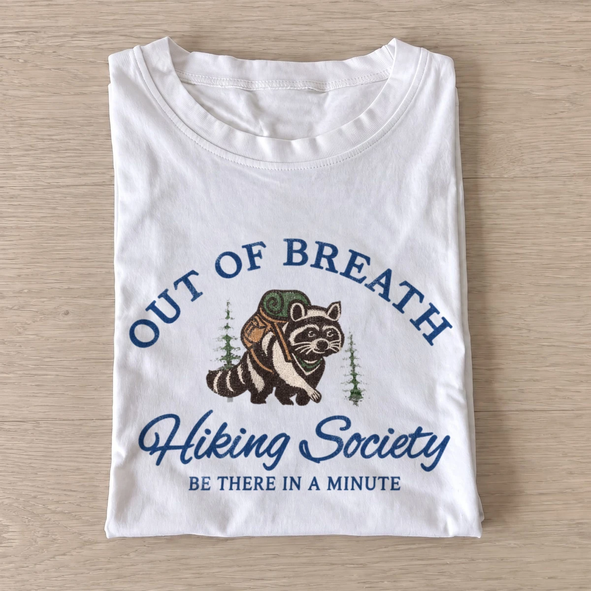 Out of breath hiking society t shirt white20out of breath hikers.webp