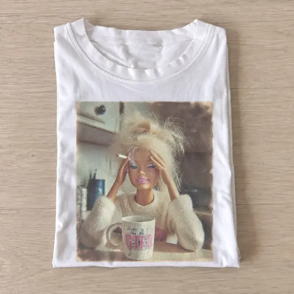 Overworked fashion doll t shirt white20overworked fashion doll.webp