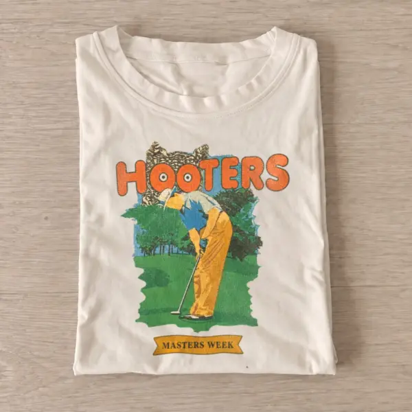 Owl golf masters week graphic t shirt sand20owl golf week.webp