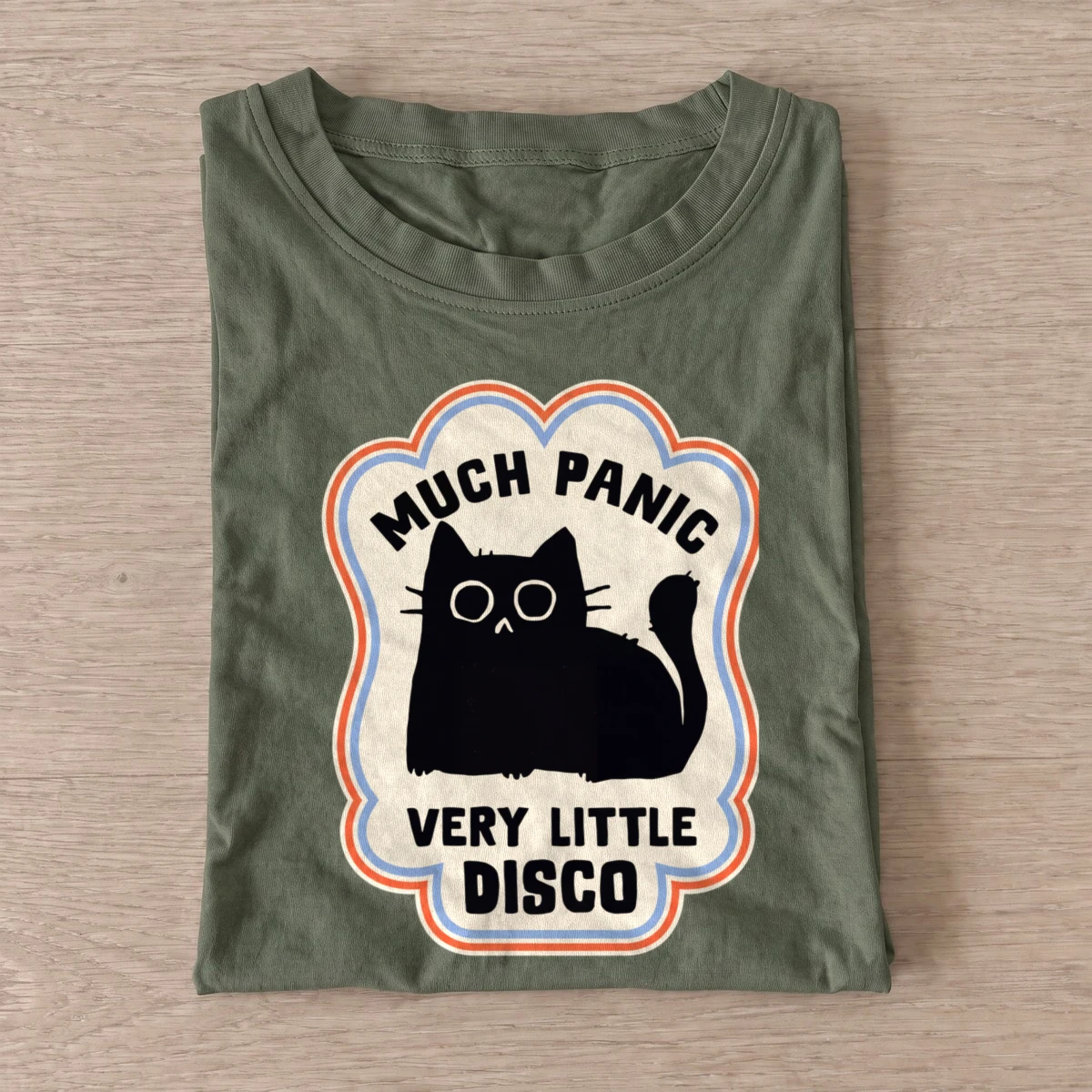 Panic not disco t shirt olive20panic not disco.webp