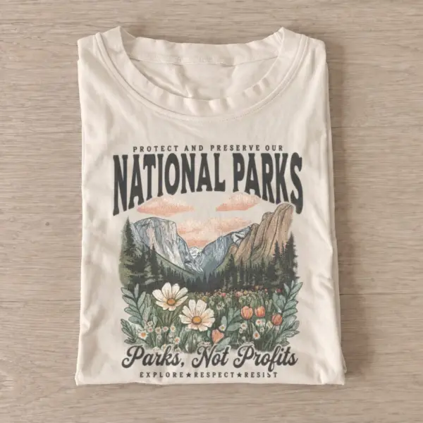 Parks not profits national parks t shirt sand20parks not profits.webp