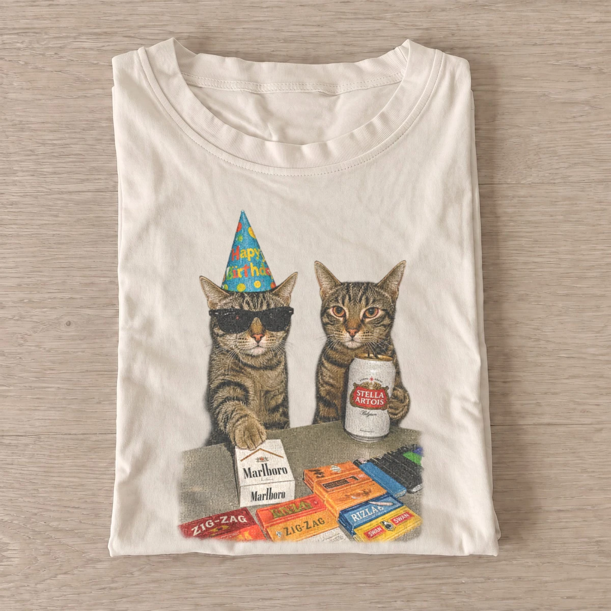 Party cats graphic t shirt sand20party cats.webp