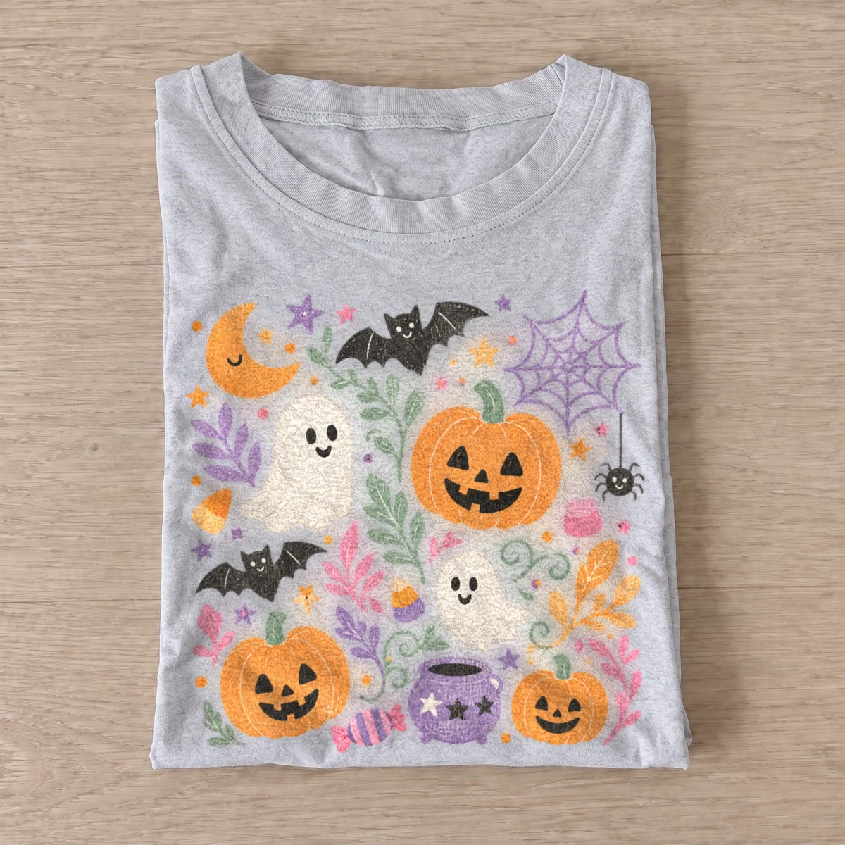 Pastel halloween garden t shirt gray20pastel halloween garden.webp