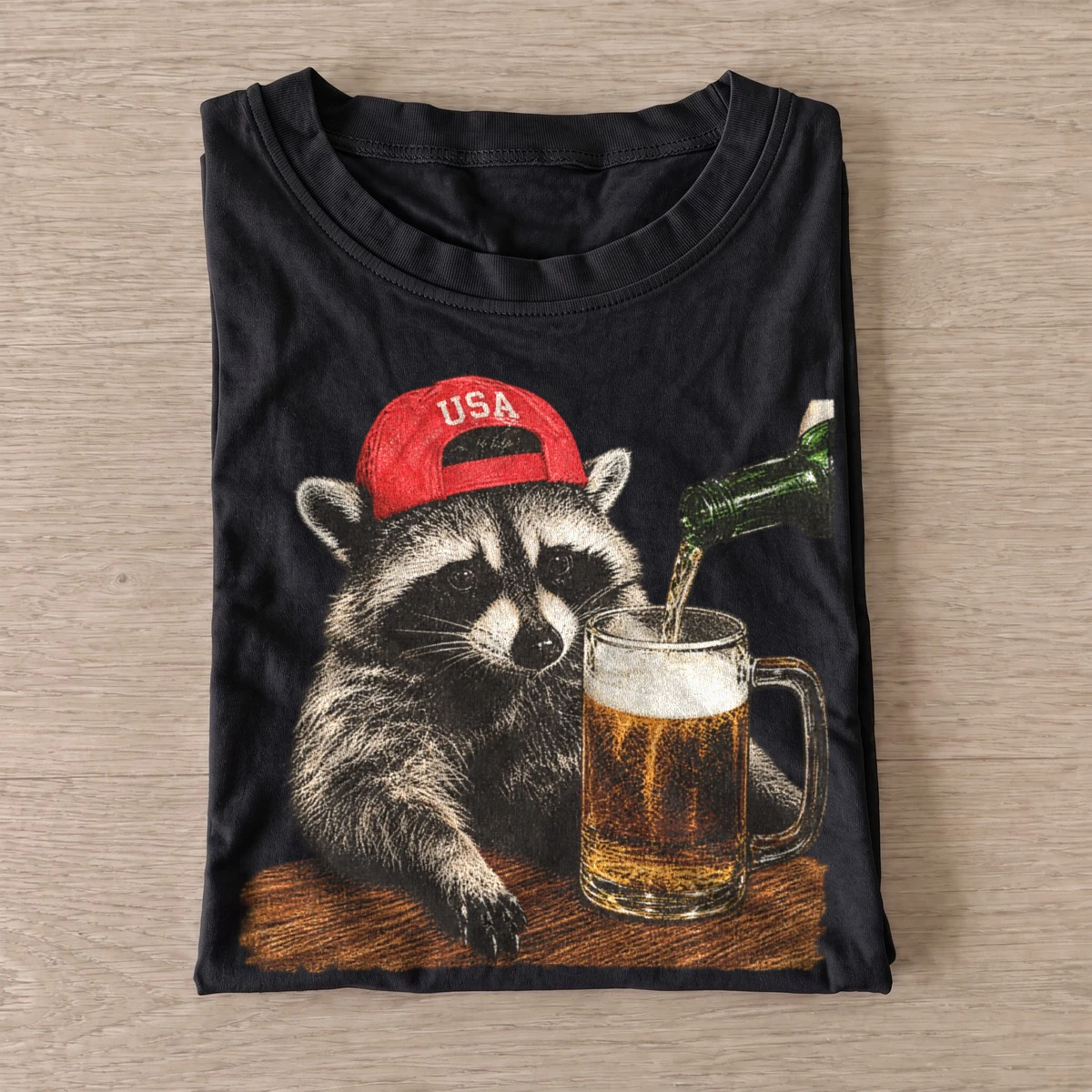 Patriotic pub raccoon t shirt black20patriotic pub raccoon.webp