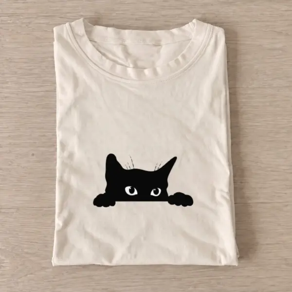 Peekaboo cat t shirt sand20peekaboo cat.webp