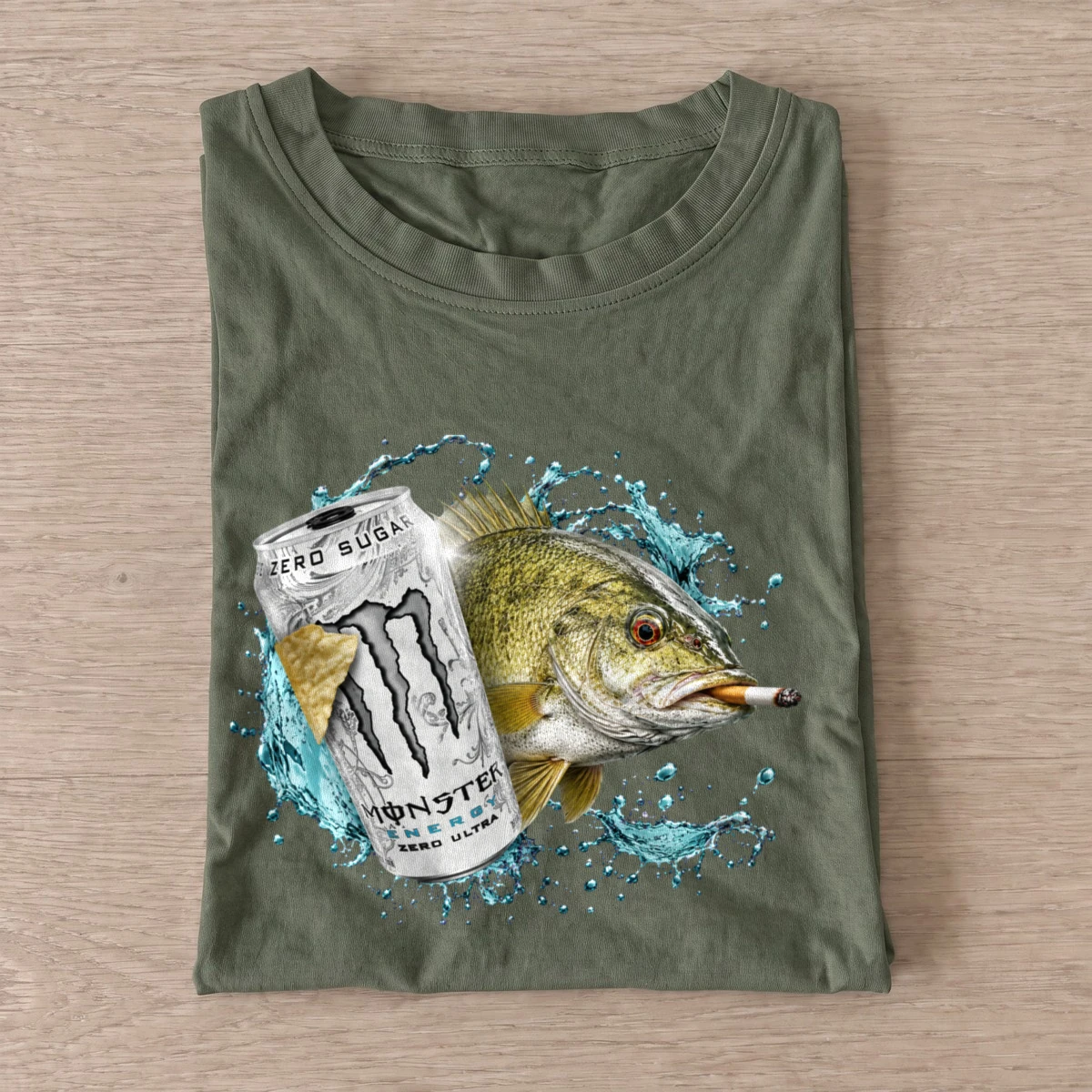 Perch energy t shirt olive20perch energy.webp