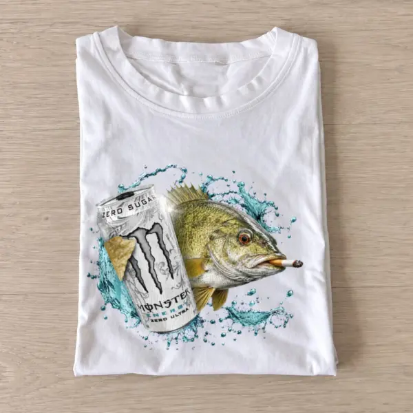 Perch energy t shirt white20perch energy.webp