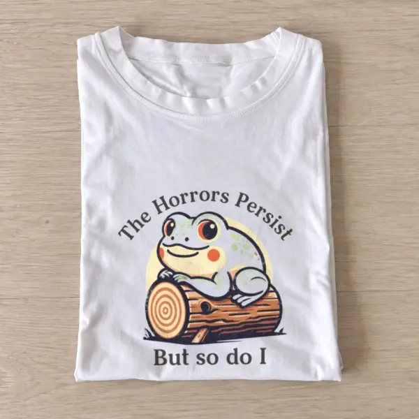 Persistent log frog t shirt white20persistent log frog.webp