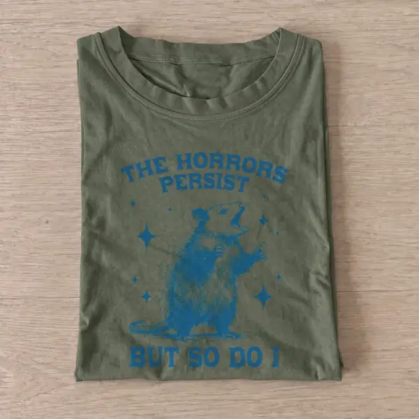 Persistent screaming marmot t shirt olive20persistent screaming marmot.webp