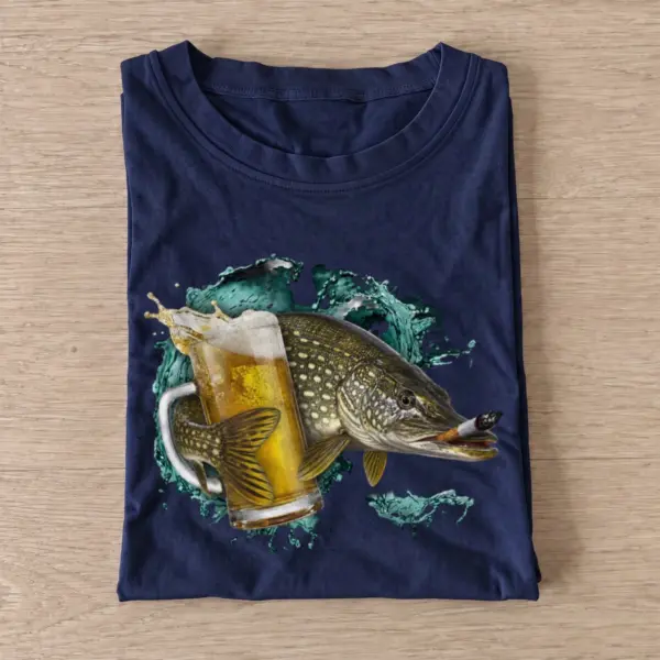 Pike cold catch t shirt navy pike cold catch