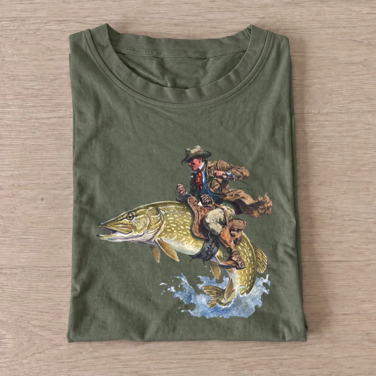 Pike rider t shirt olive20pike20rider.webp