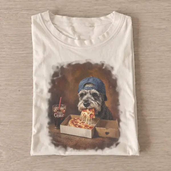 Pizza loving dog t shirt sand20pizza loving dog.webp