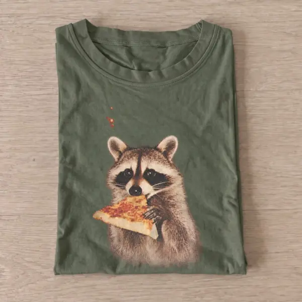 Pizza raccoon t shirt olive20pizza raccoon.webp