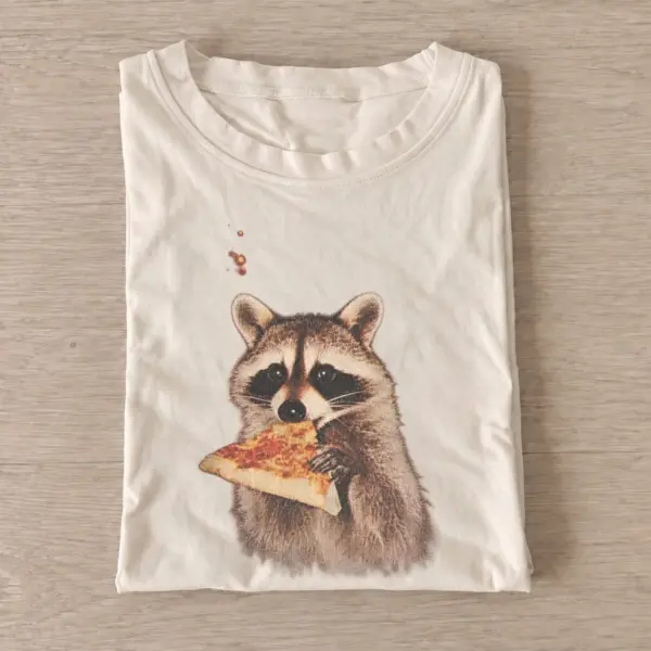 Pizza raccoon t shirt sand20pizza raccoon.webp
