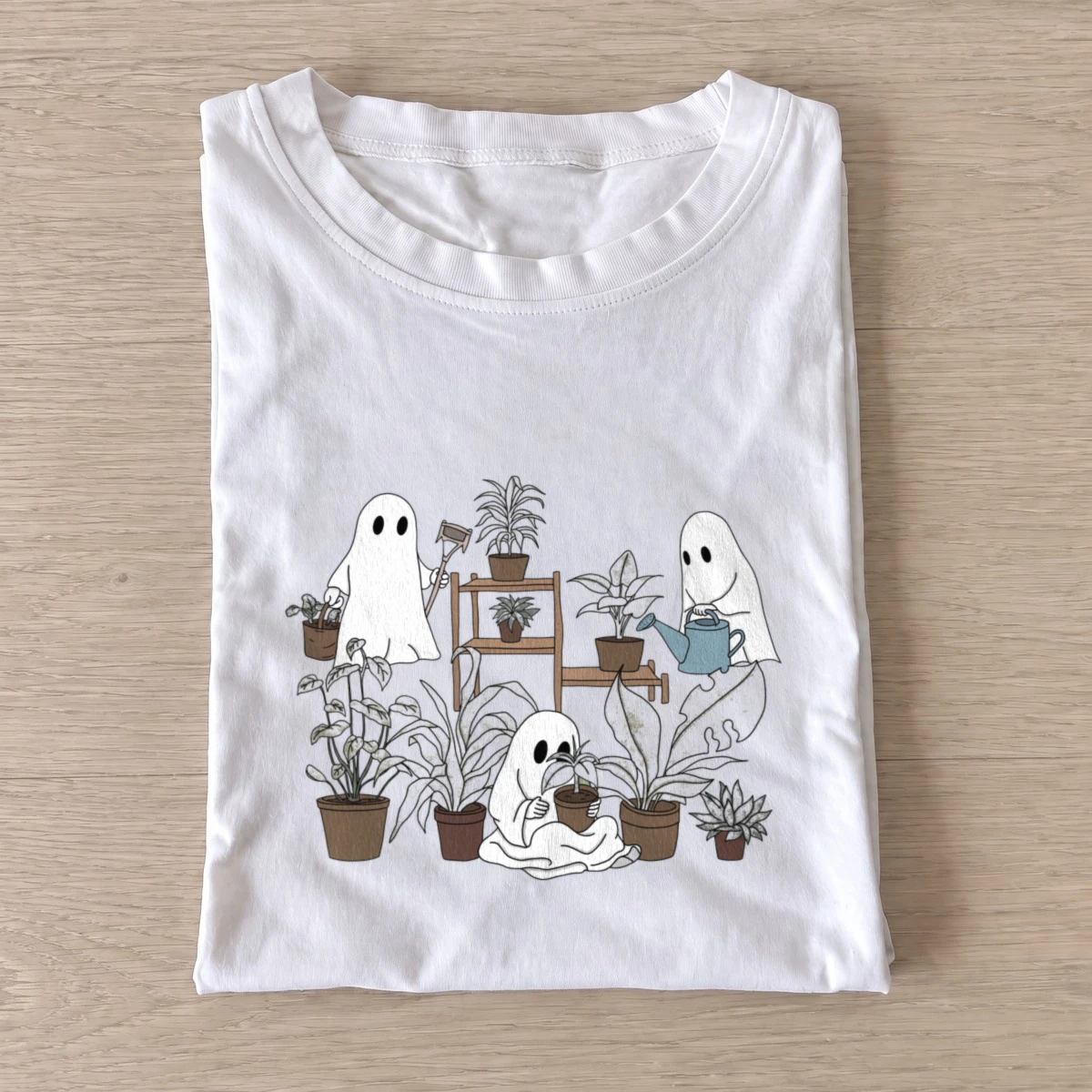 Plant parent ghosts t shirt white20plant parent ghosts.webp