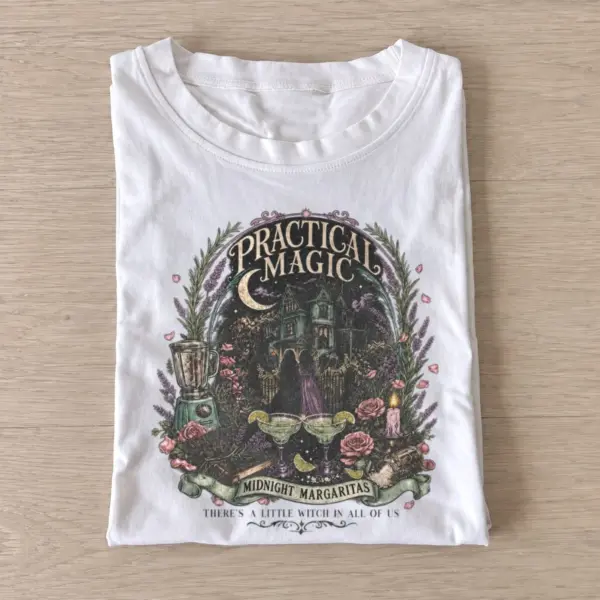 Practical magic midnight margaritas witch house t shirt white20moonlit witch house.webp