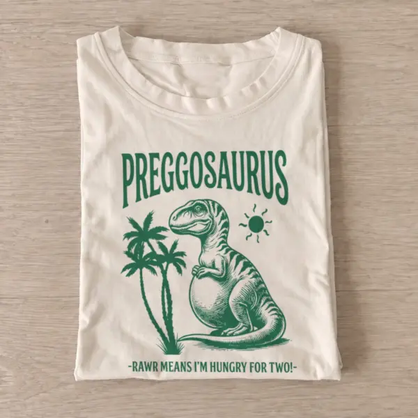 Preggosaurus t shirt sand20preggosaurus.webp