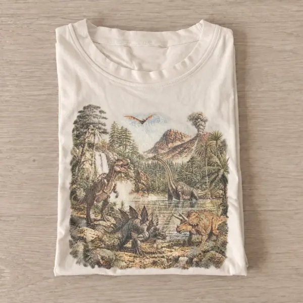Prehistoric valley dinosaur t shirt sand20prehistoric valley.webp