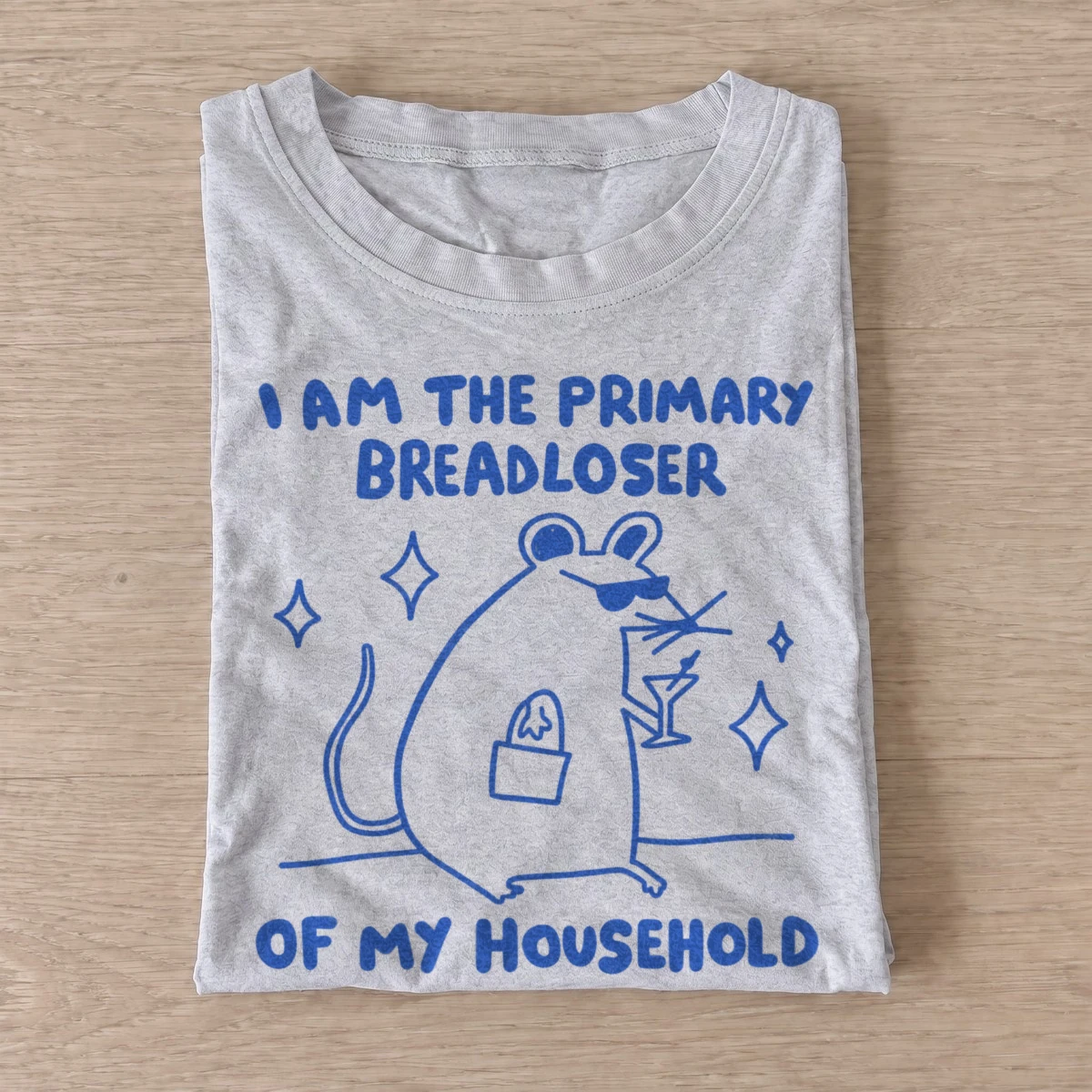 Primary breadloser of my household rat t shirt gray20primary breadloser rat.webp