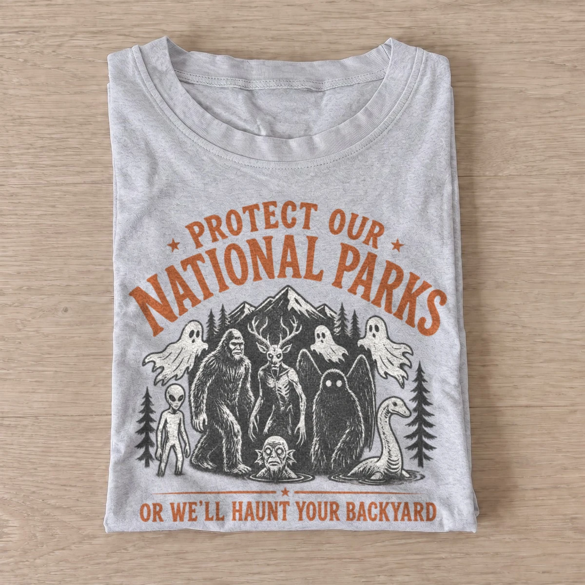 Protect our national parks monsters t shirt gray20protect parks monsters.webp