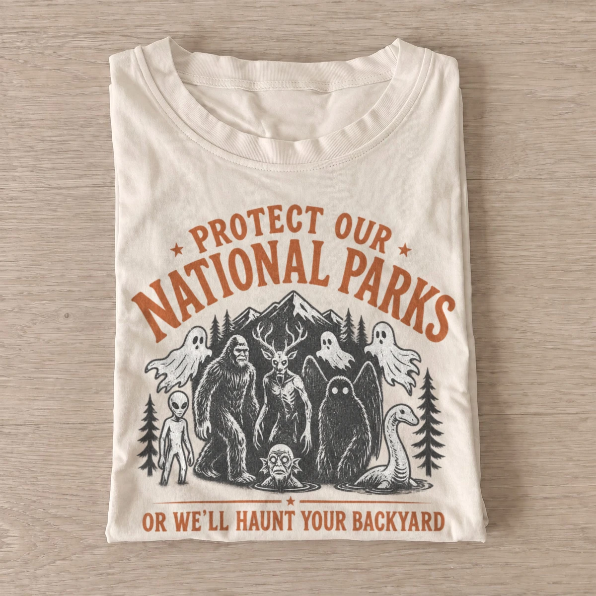 Protect our national parks monsters t shirt sand20protect parks monsters.webp