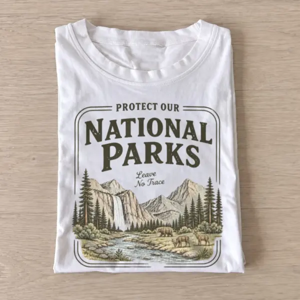 Protect our national parks t shirt white20protect national parks.webp