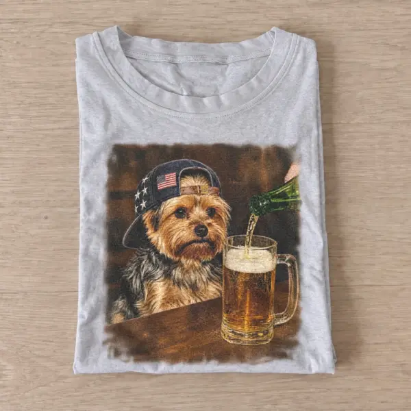 Pub patriotic yorkie t shirt gray20pub patriotic yorkie.webp