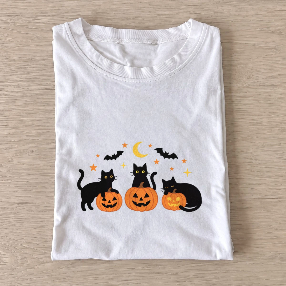 Pumpkin cat trio t shirt white20pumpkin cat trio.webp