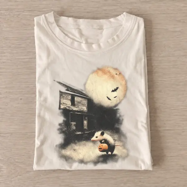 Pumpkin pail opossum t shirt sand20pumpkin pail opossum.webp
