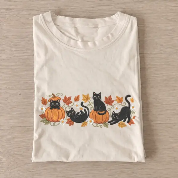 Pumpkin play cats t shirt sand20pumpkin play cats.webp