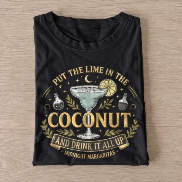 Put the lime in the coconut midnight margaritas t shirt black20lime coconut cocktail.webp