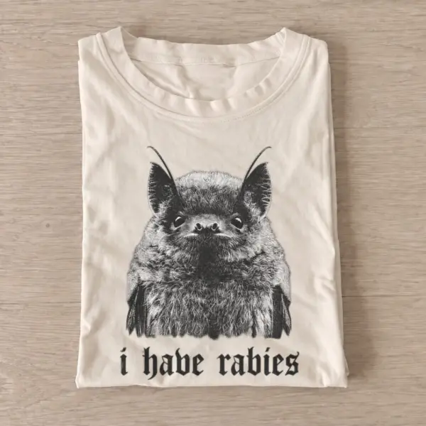Rabid lynx i have rabies graphic t shirt sand20rabid lynx.webp
