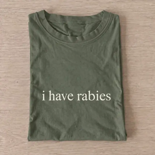 Rabies cream type t shirt olive20rabies cream type.webp