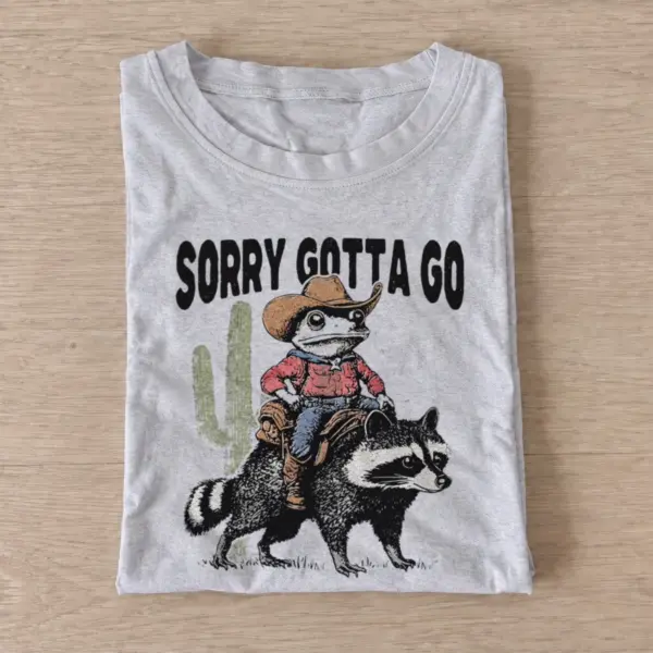 Raccoon riding raccoon t shirt gray20raccoon riding raccoon.webp