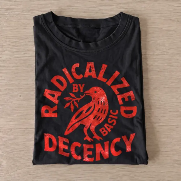 Radicalized by basic decency crow t shirt black20radical decency crow.webp