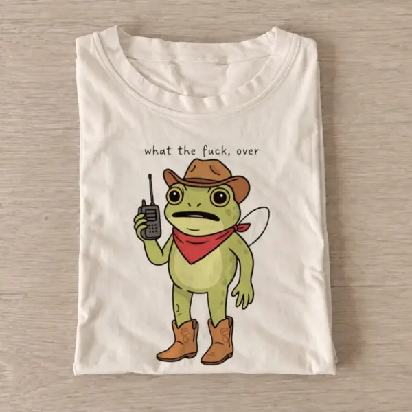 Radio cowboy frog t shirt sand20radio cowboy frog.webp