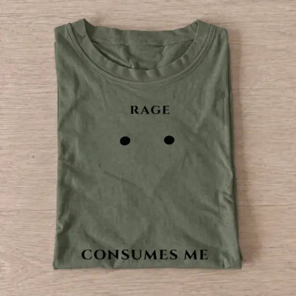 Rage dot eyes t shirt olive20rage dot eyes.webp