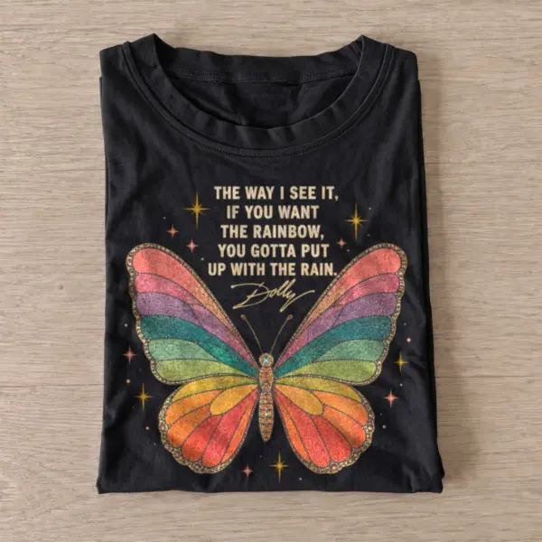 Rainbow butterfly wisdom quote t shirt black20rainbow butterfly wisdom.webp