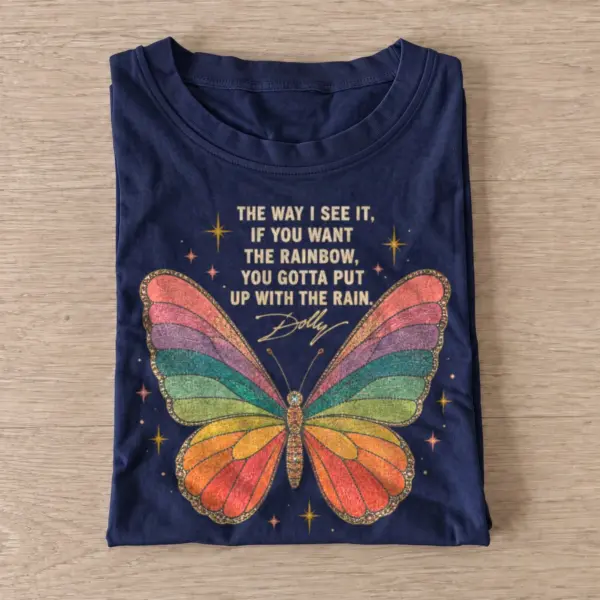 Rainbow butterfly wisdom quote t shirt navy20rainbow butterfly wisdom.webp