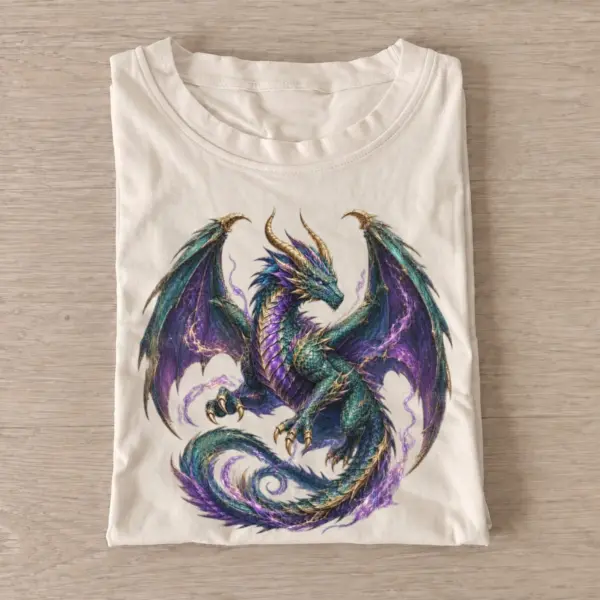 Rainbow winged dragon t shirt sand20rainbow winged dragon.webp