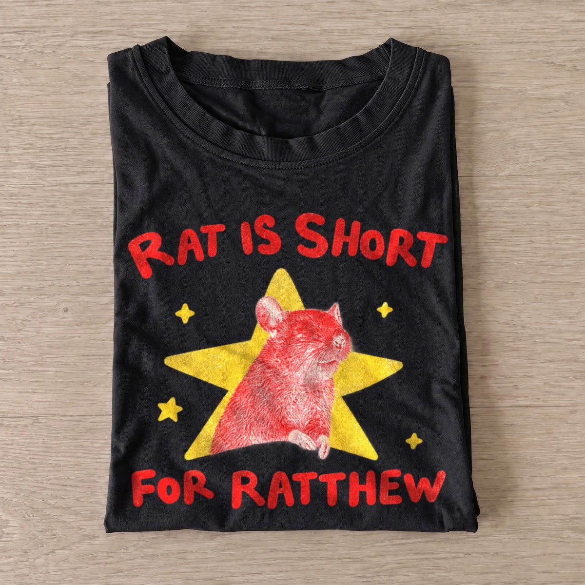 Rat is short for ratthew t shirt black20rat is ratthew.webp