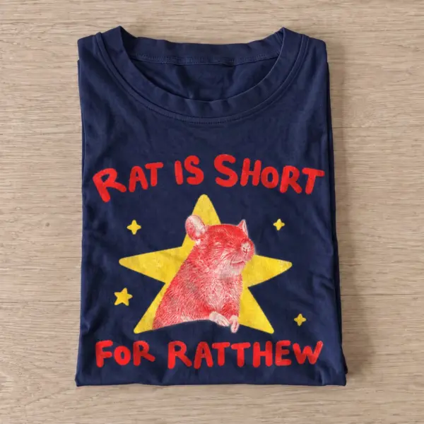 Rat is short for ratthew t shirt navy20rat is ratthew.webp