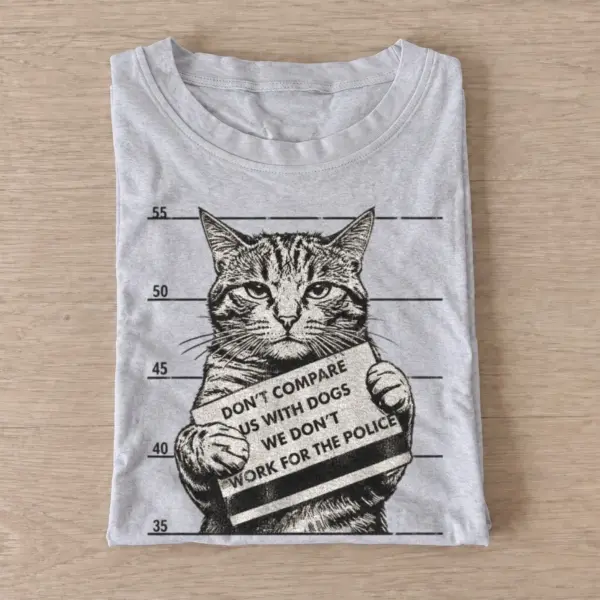 Rebel cat mugshot graphic t shirt gray20rebel cat mugshot.webp