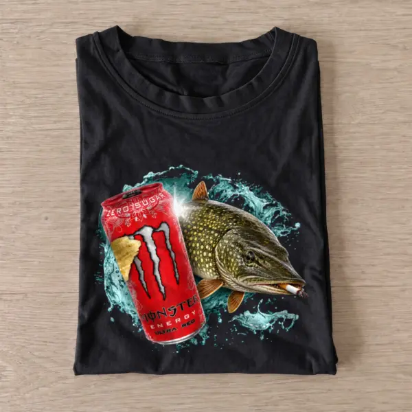 Red energy pike t shirt black20red energy pike.webp