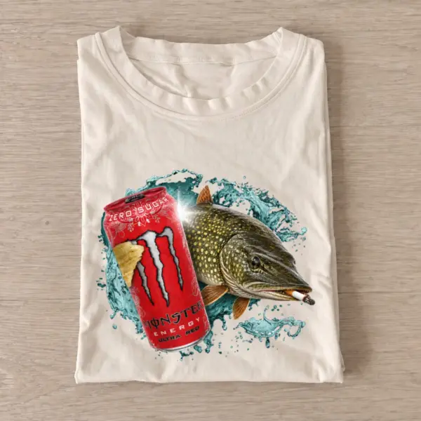 Red energy pike t shirt sand20red energy pike.webp