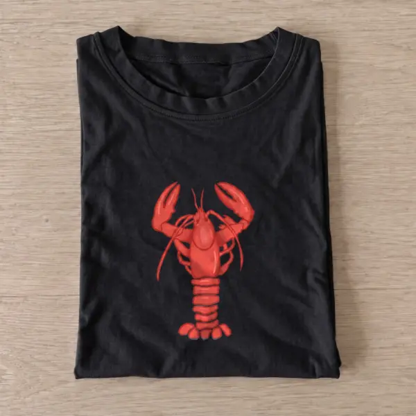 Red lobster t shirt black20red lobster.webp