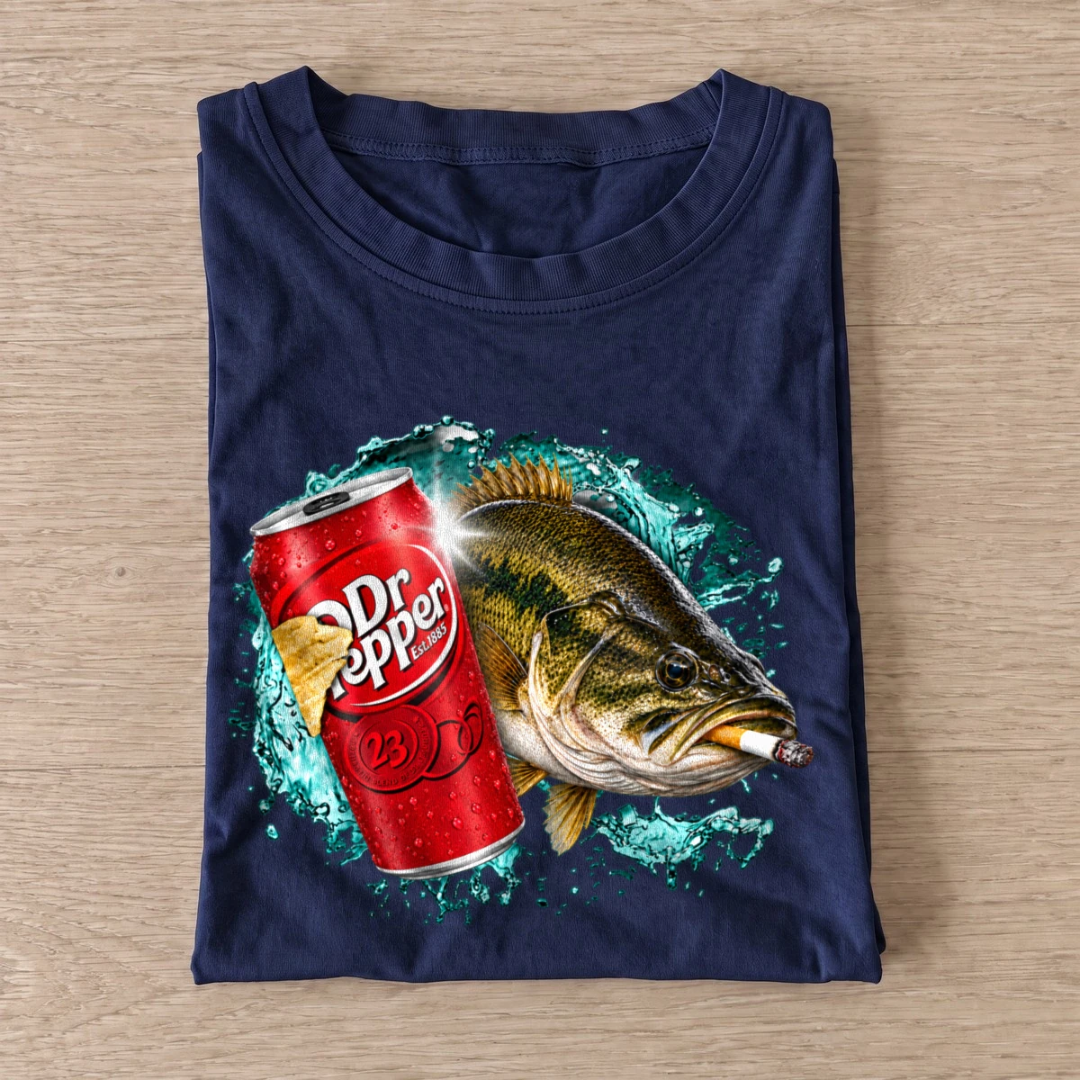 Red soda bass t shirt navy20red soda bass.webp