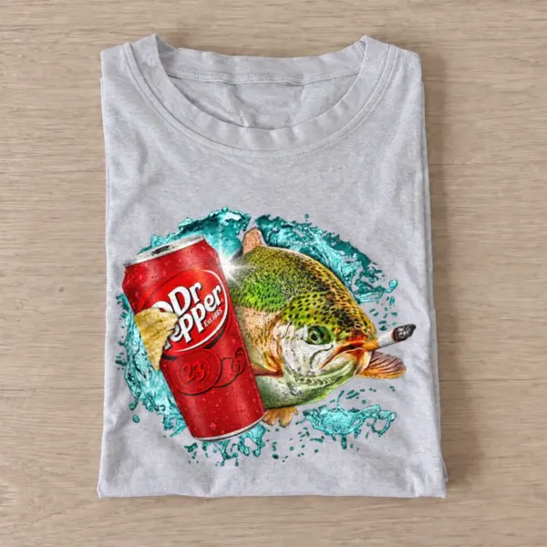 Red soda trout t shirt gray20red20soda20trout.webp