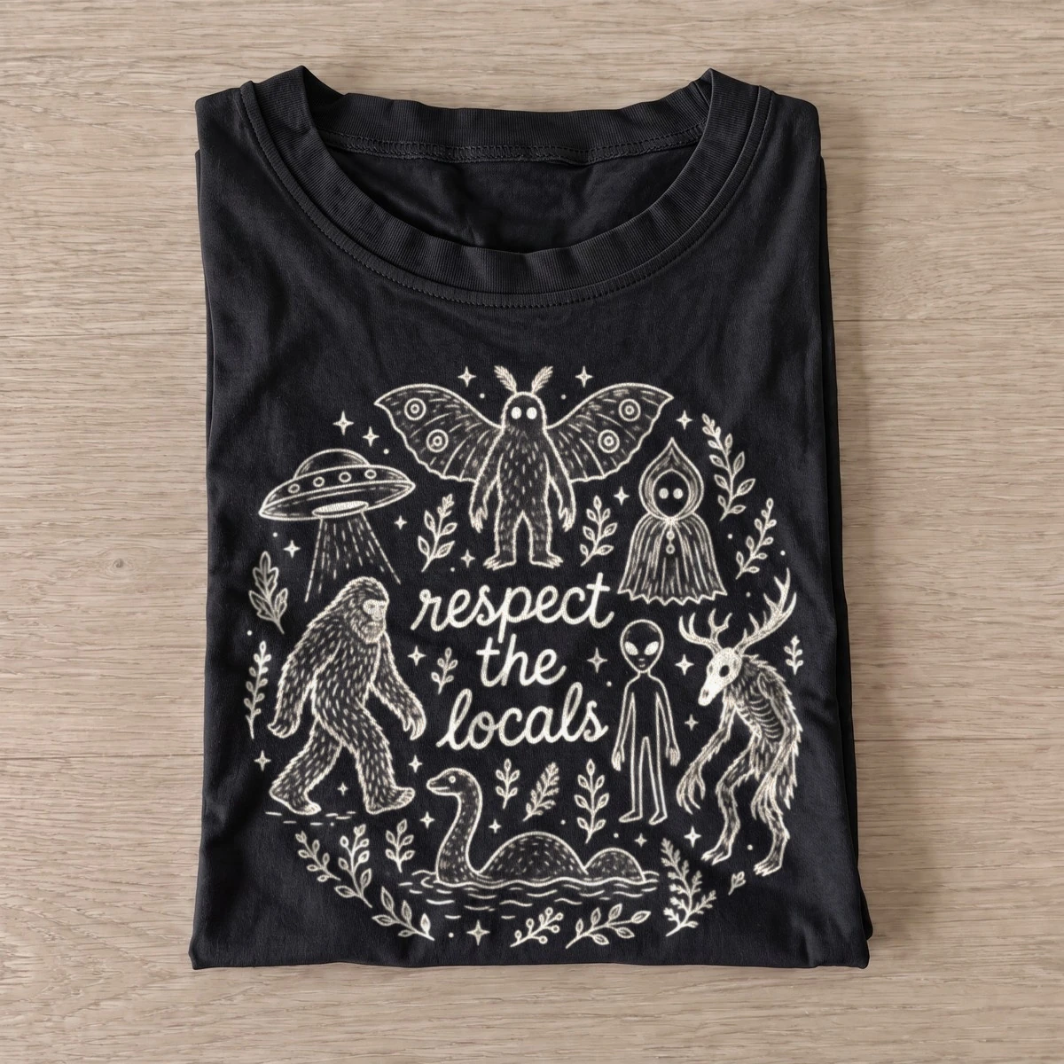 Respect cryptid neighbors t shirt black20respect cryptid neighbors.webp