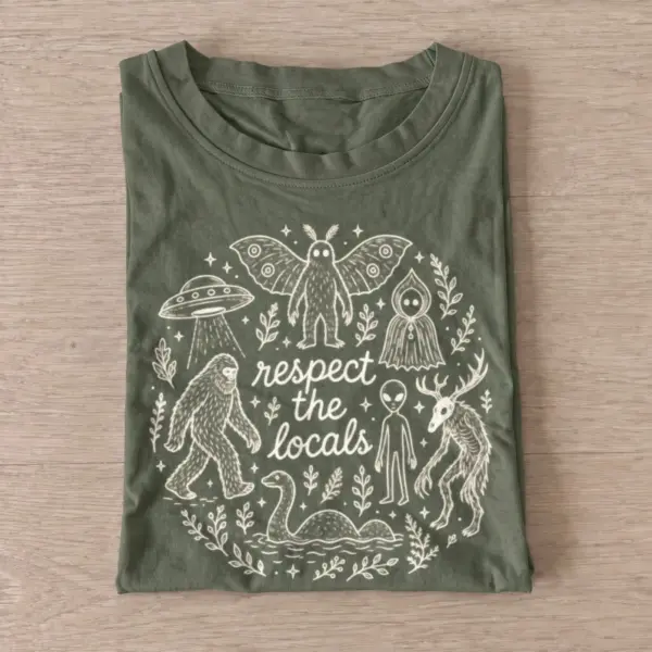 Respect cryptid neighbors t shirt olive20respect cryptid neighbors.webp